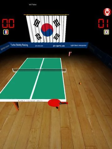 Изображение игры: Baby Tennis On Line Ping Pong