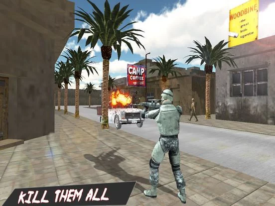 Изображение игры: Modern Fatal Commando in Top Ambush 3d