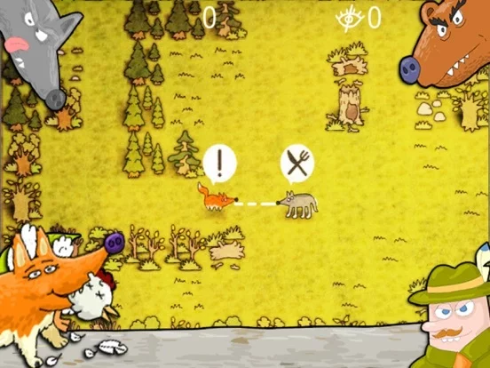Изображение игры: Fox VS Chick
