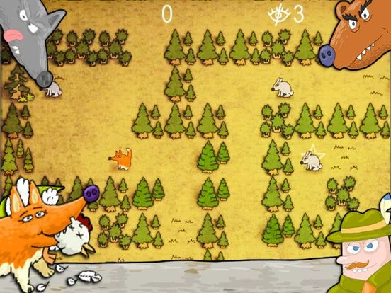 Изображение игры: Fox VS Chick