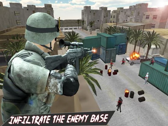 Изображение игры: Modern Fatal Commando in Top Ambush 3d