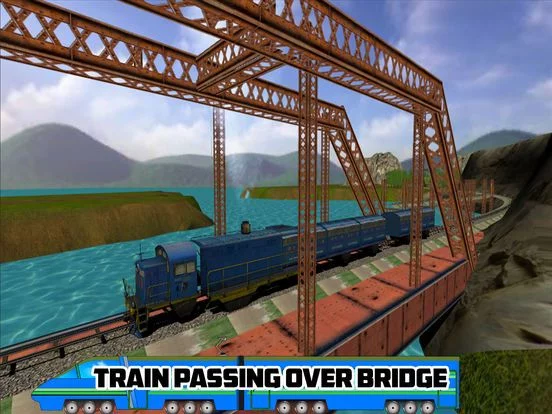 Изображение игры: US Euro Train Simulator 3D