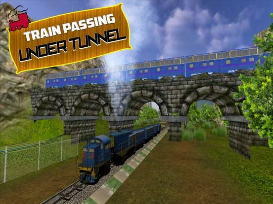 Изображение игры: US Euro Train Simulator 3D