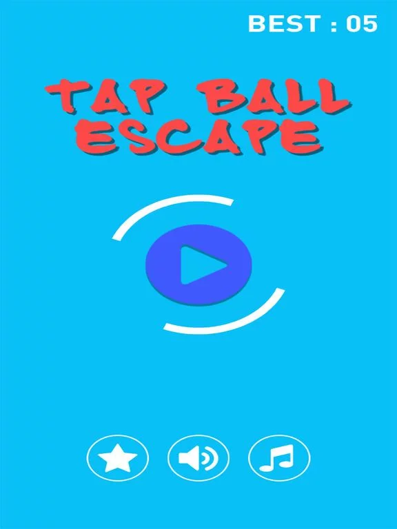 Изображение игры: Tap Ball Escape