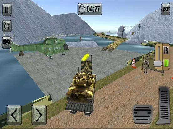 Изображение игры: US Military Bridge Constructor