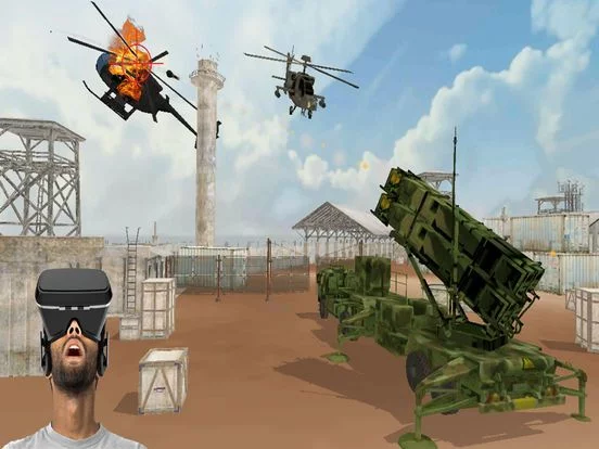 Изображение игры: VR Anti Aircraft Patriot Gunner Strike Action Game