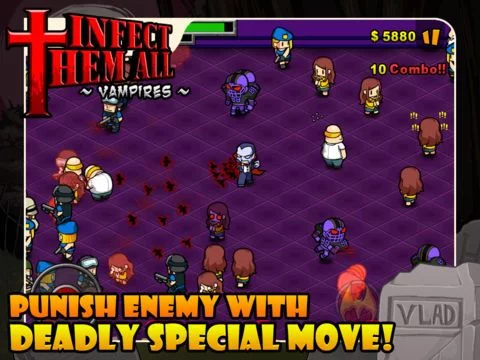 Изображение игры: Infect Them All: Vampires lite