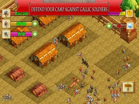 Изображение игры: ROMAN LEGION STRATEGY BATTLE
