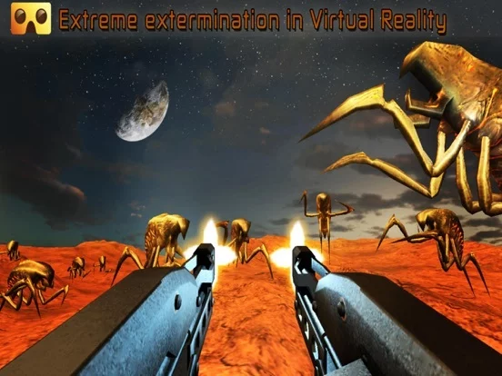 Изображение игры: Alien VR Shooter: Virtual Reality Game For Google Cardboard