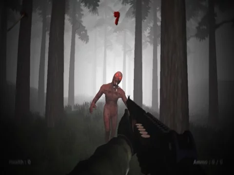 Изображение игры: Scary horror apocalypse masacre: Undead zombie hunter survival mission in dark nightmare forest of terror