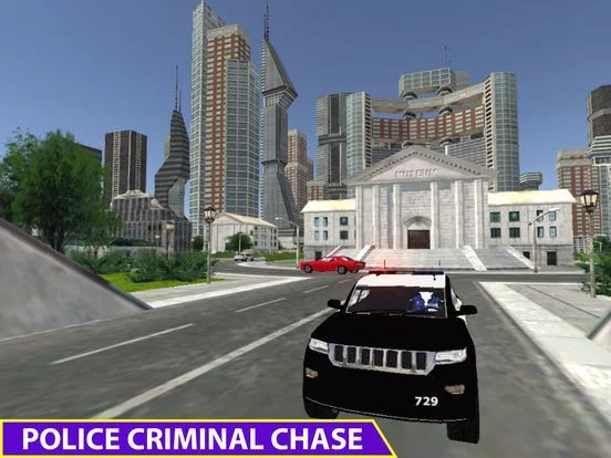 Изображение игры: Police Car Chase Theft 2018