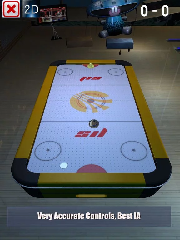 Изображение игры: Real 3D Air Hockey Pro
