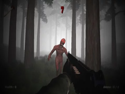 Изображение игры: Scary horror apocalypse masacre: Undead zombie hunter survival mission in dark nightmare forest of terror