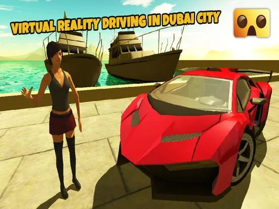 Изображение игры: VR Car Driving Simulator: VR Game for Google Cardboard