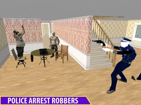 Изображение игры: Police Car Chase Theft 2018
