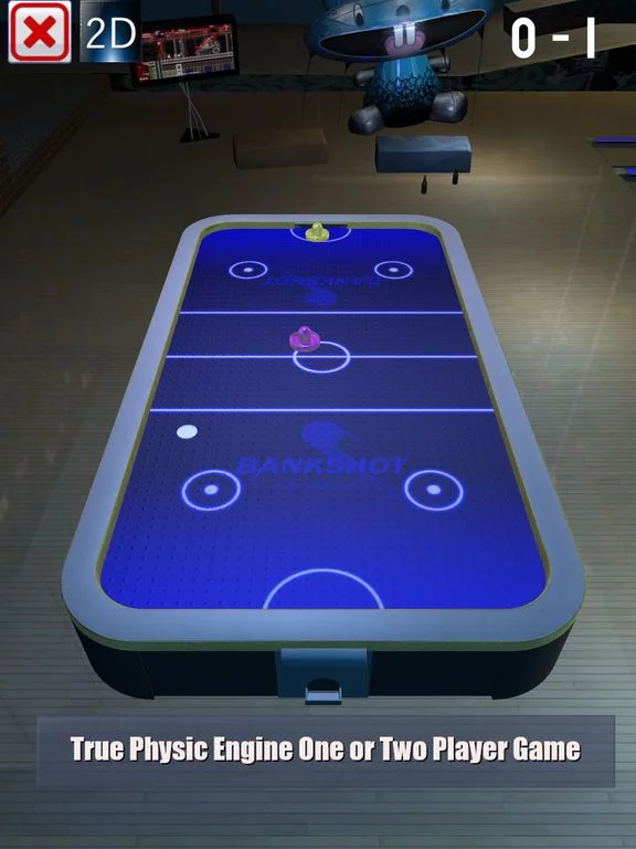 Изображение игры: Real 3D Air Hockey Pro