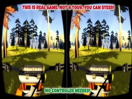 Изображение игры: Motocross VR Game