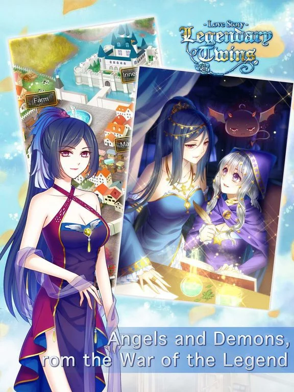 Изображение игры: Love Story: Legendary Twins 'anime sweetheart'