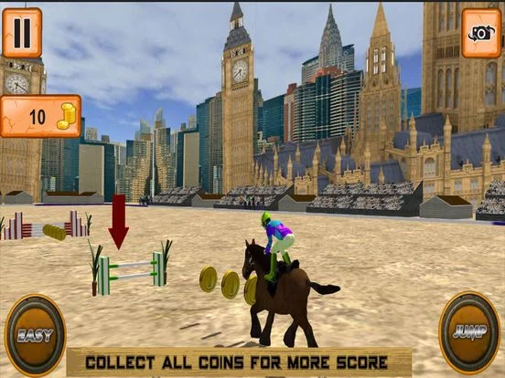 Изображение игры: Horse Jumping Tournament 2018