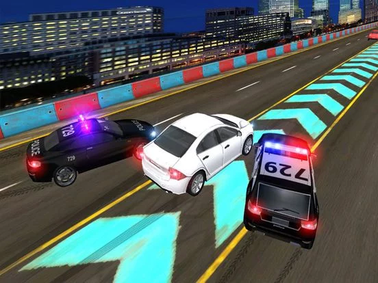 Изображение игры: Police Highway Chase Games