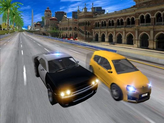 Изображение игры: Police Highway Chase Games