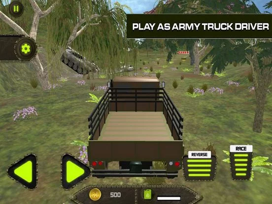 Изображение игры: Army Cargo Truck Mission 3D