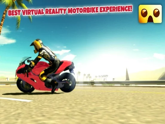 Изображение игры: VR Motorbike Simulator: VR Game for Google Cardboard