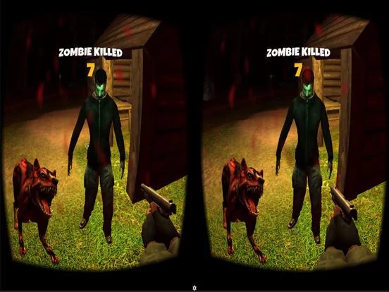 Изображение игры: Horror VR Game: Scary VR Zombie FPS Shooter 360