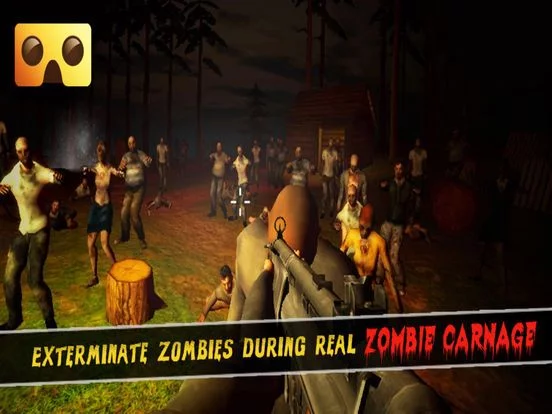 Изображение игры: Horror VR Game: Scary VR Zombie FPS Shooter 360