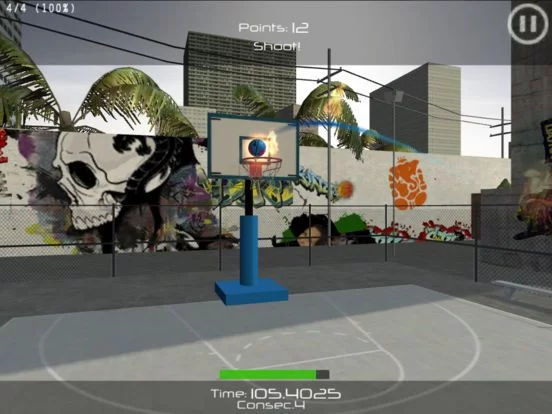 Изображение игры: Basketball Shooter!