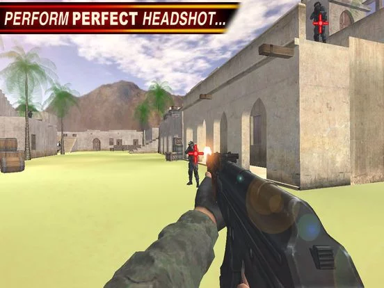 Изображение игры: Extreme Desert Fury in Commando Game