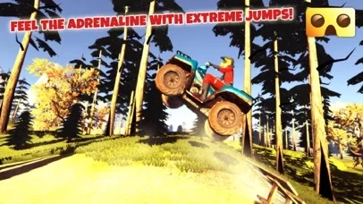 Изображение игры: VR Quad Riding Game: Extreme Virtual Reality Games For Google Cardboard
