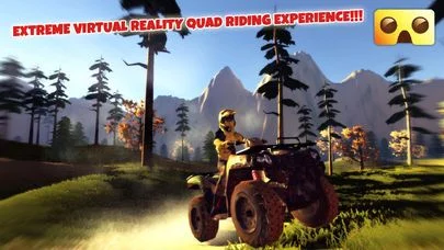 Изображение игры: VR Quad Riding Game: Extreme Virtual Reality Games For Google Cardboard