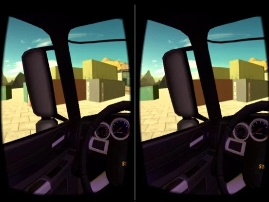 Изображение игры: VR Truck Simulator: VR Game for Google Cardboard