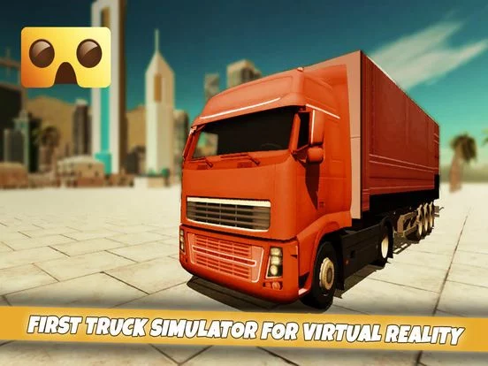 Изображение игры: VR Truck Simulator: VR Game for Google Cardboard