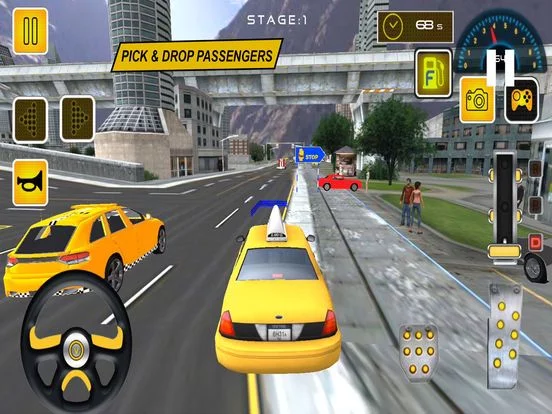 Изображение игры: Ultimate Taxi Simulator 2018
