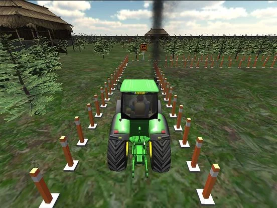 Изображение игры: Farming Tractor Parking Driver