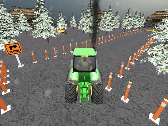 Изображение игры: Farming Tractor Parking Driver