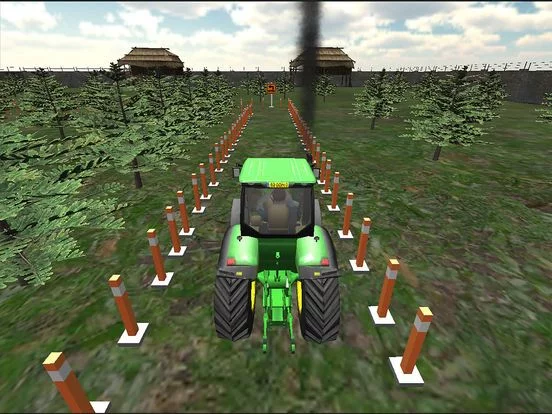 Изображение игры: Farming Tractor Parking Driver