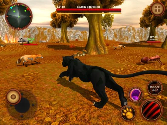Изображение игры: Black Panther Simulator - Wild Animals Survival 3D