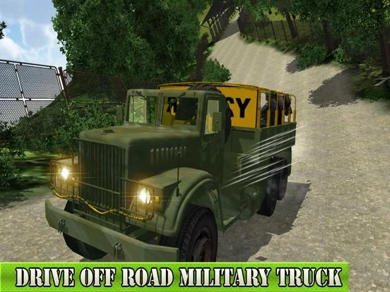 Изображение игры: Offroad Military Truck Driver: Army Jeep Driving