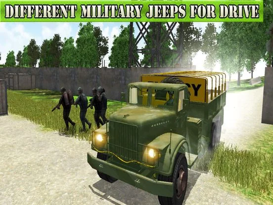 Изображение игры: Offroad Military Truck Driver: Army Jeep Driving