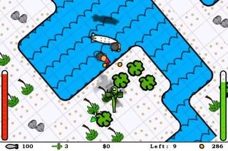 Изображение игры: Doodle Chopper Lite