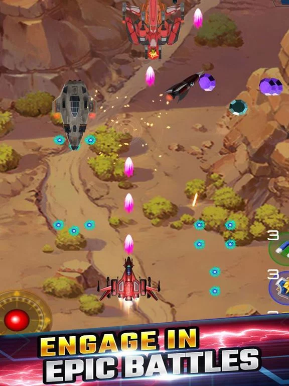 Изображение игры: Super Ship War: Air Fighting