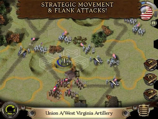 Изображение игры: Civil War: 1862 Lite