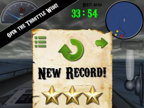 Изображение игры: iBoat Racer