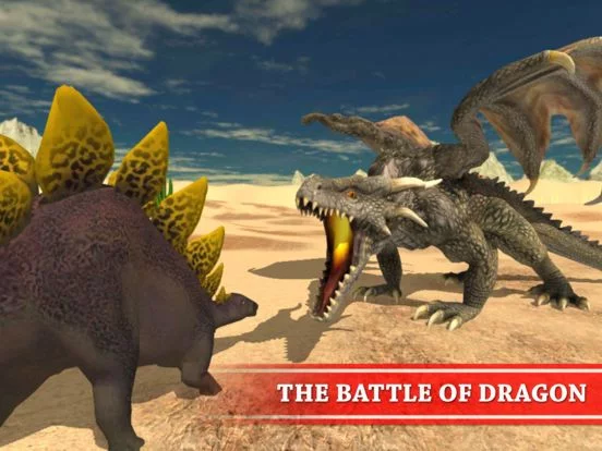 Изображение игры: Dragon VS Dinosaurs Simulator - Monster Survival