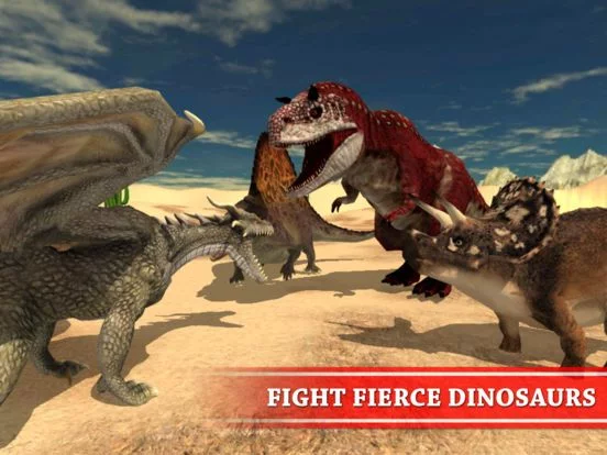 Изображение игры: Dragon VS Dinosaurs Simulator - Monster Survival