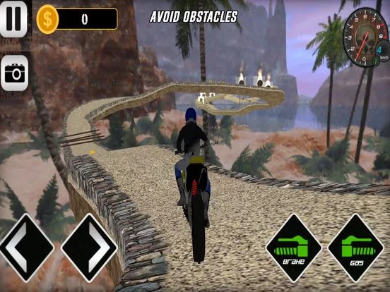 Изображение игры: Offroad Stunt Bike Jumper