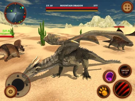 Изображение игры: Dragon VS Dinosaurs Simulator - Monster Survival